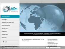 Tablet Screenshot of moerz.de